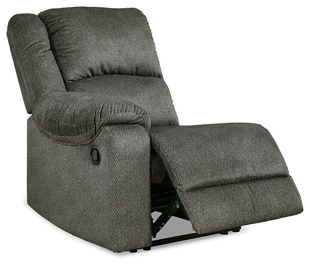 Benlocke 3-Piece Reclining Loveseat with Console Sectional Ashley Furniture