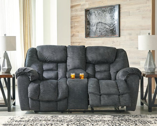 Capehorn Reclining Loveseat with Console Loveseat Ashley Furniture