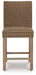 Walton Bridge Outdoor Bar Stool (Set of 2) Outdoor Barstool Ashley Furniture