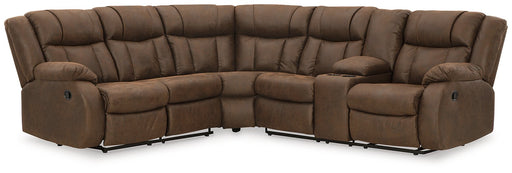 Trail Boys 2-Piece Reclining Sectional Sectional Ashley Furniture