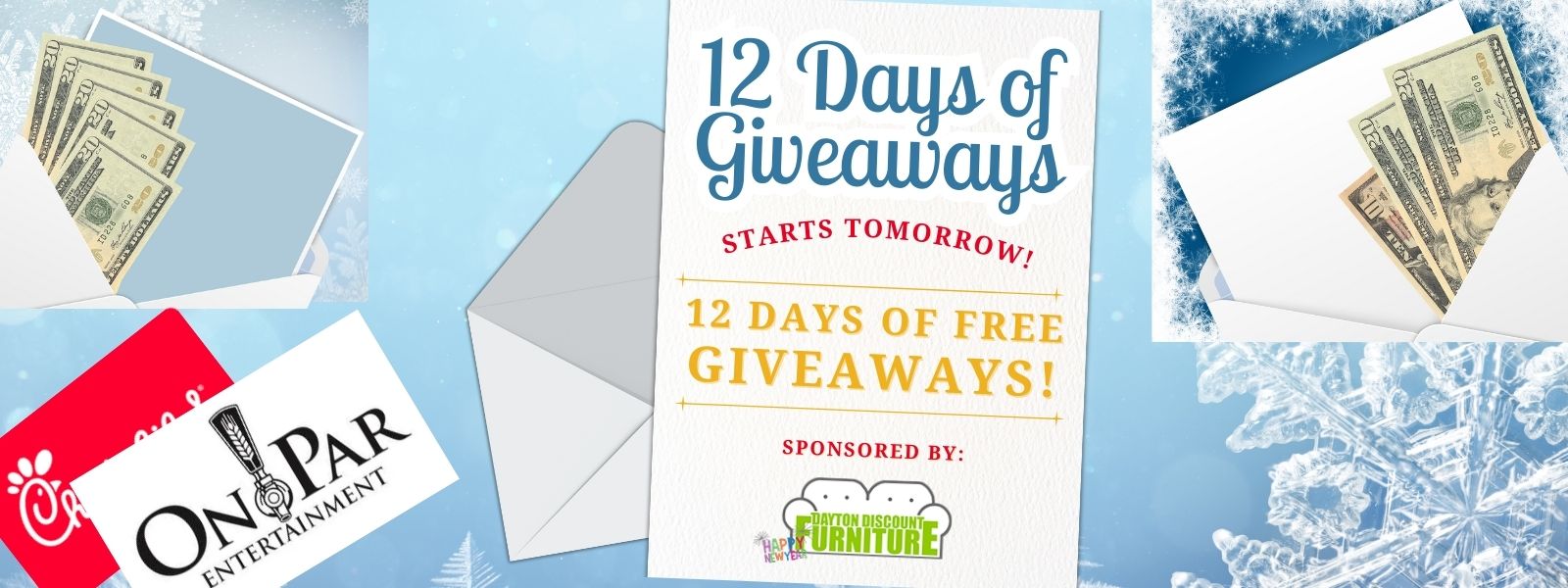 12-Days-of-Gift-Cards-and-Cash-Giveaway Dayton Discount Furniture