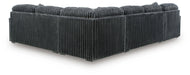 Midnight-Madness Sectional with Chaise Sectional Ashley Furniture