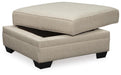 Luxora Ottoman With Storage Ottoman Ashley Furniture