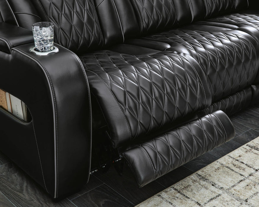 Boyington Power Reclining Sofa & Loveseat (2-Piece Set) Living Room Set Ashley Furniture