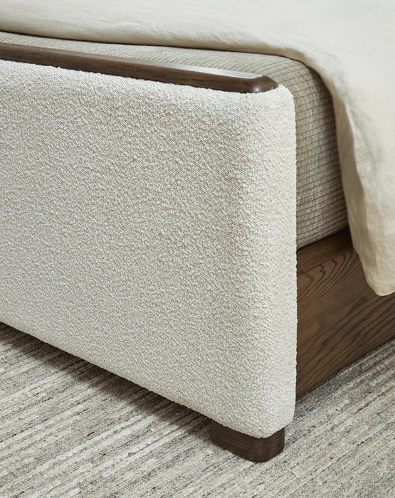 Radkin Upholstered Panel Bed Bed Ashley Furniture