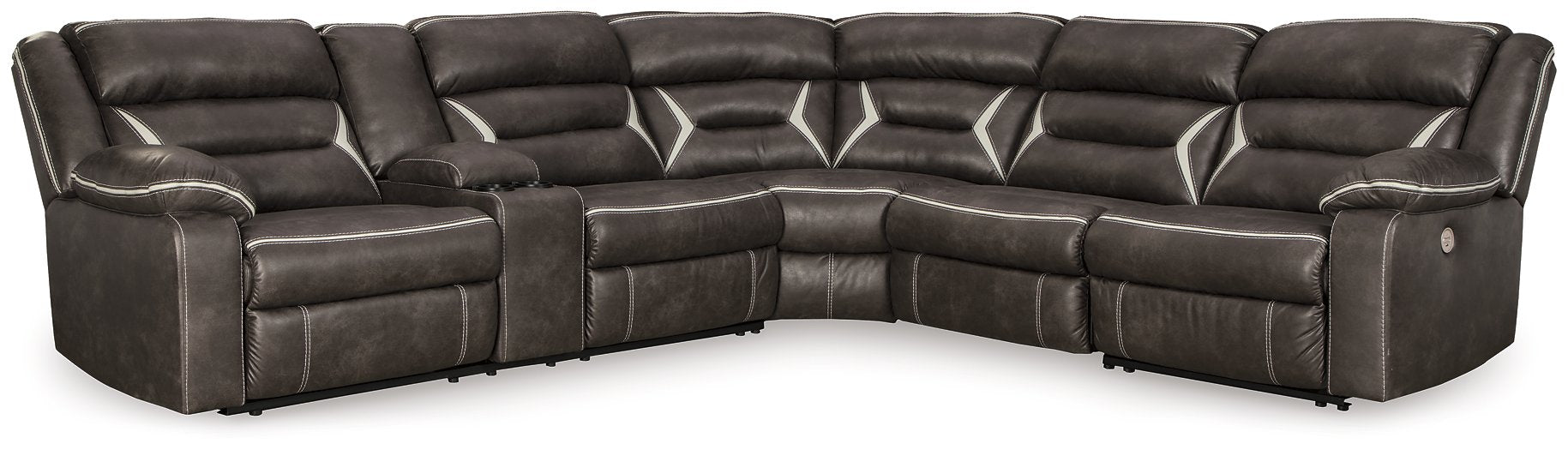 Kincord Power Reclining Sectional Sectional Ashley Furniture