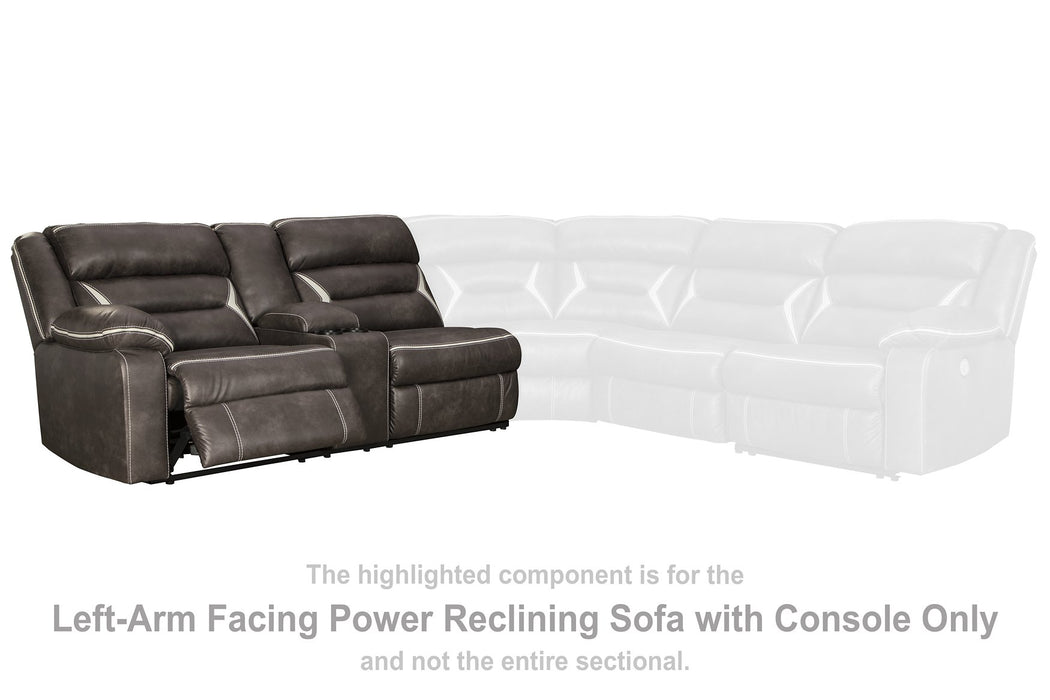 Kincord Power Reclining Sectional Sectional Ashley Furniture