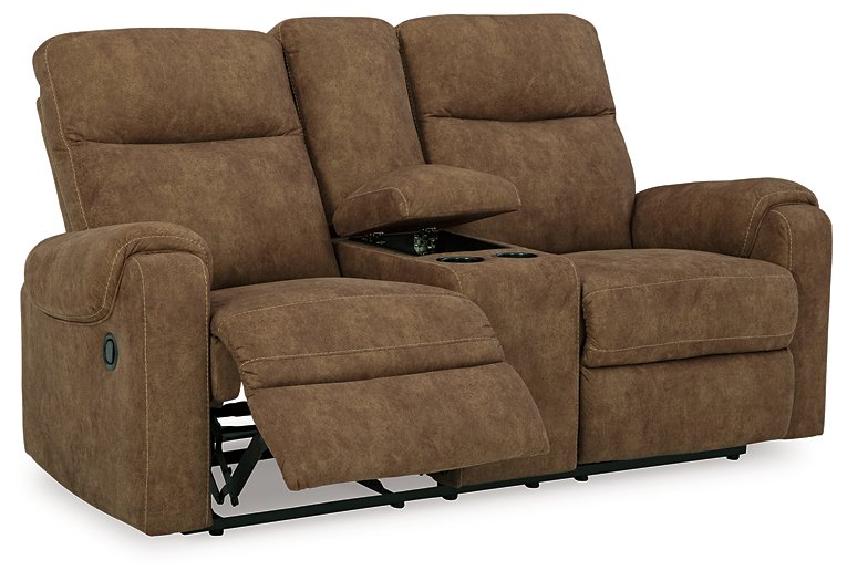 Edenwold Reclining Loveseat with Console Loveseat Ashley Furniture