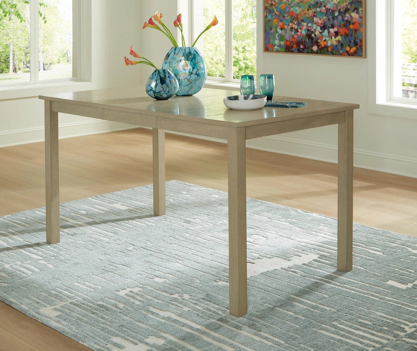 Calmoro Counter Height Dining Extension Table Counter Height Table Ashley Furniture
