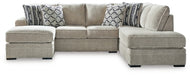 Calnita Sectional with Chaise - Dayton Discount Furniture