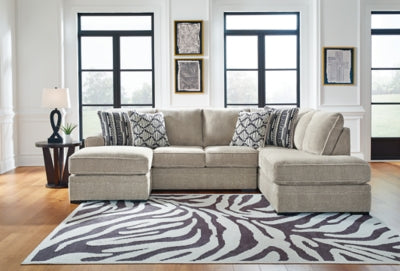 Calnita Sectional with Chaise - Dayton Discount Furniture