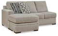 Calnita Sectional with Chaise - Dayton Discount Furniture
