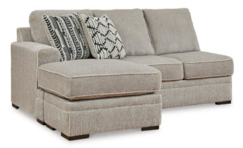 Calnita 2-Piece Sectional with Chaise Sectional Ashley Furniture