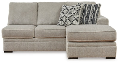 Calnita Sectional with Chaise - Dayton Discount Furniture