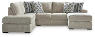 Calnita Sectional with Chaise - Dayton Discount Furniture