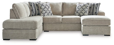 Calnita Sectional with Chaise - Dayton Discount Furniture