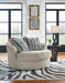 Calnita Oversized Swivel Accent Chair Chair Ashley Furniture
