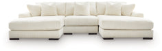 Lindyn Sectional with Double Chaise - Dayton Discount Furniture