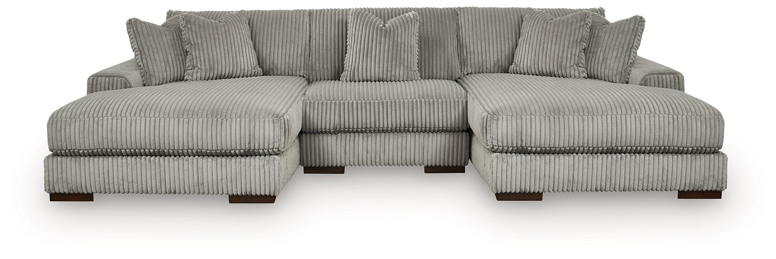Lindyn Sectional with Double Chaise - Dayton Discount Furniture