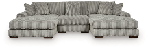 Lindyn Sectional with Double Chaise - Dayton Discount Furniture