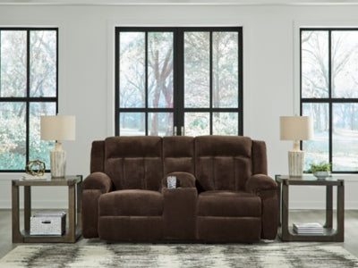 Observation Power Reclining Loveseat with Console - Dayton Discount Furniture