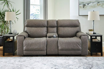 Starbot 3-Piece Power Reclining Loveseat with Console Loveseat Ashley Furniture