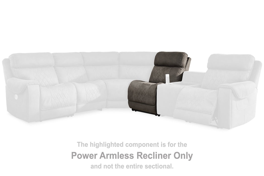 Hoopster 6-Piece Power Reclining Sectional Sectional Ashley Furniture