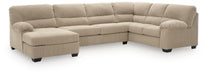 SimpleJoy 3-Piece Sectional w/ Chaise Sectional Ashley Furniture