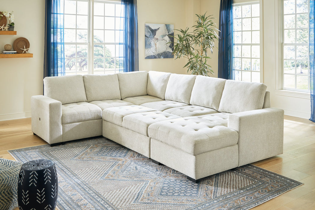 Millcoe 3-Piece Sectional with Pop Up Bed Sectional Ashley Furniture