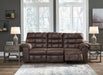 Derwin Reclining Sofa with Drop Down Table Sofa Ashley Furniture