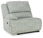 McClelland Reclining Sectional Loveseat with Console Sectional Ashley Furniture