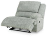 McClelland Reclining Sectional Loveseat with Console Sectional Ashley Furniture