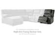 Benlocke Reclining Sectional with Chaise Sectional Ashley Furniture