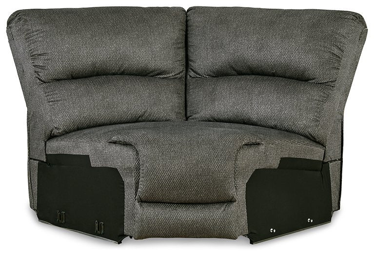 Benlocke Reclining Sectional with Chaise Sectional Ashley Furniture