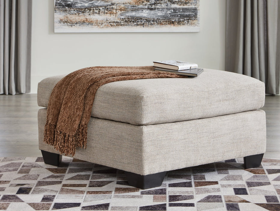 Mahoney Oversized Accent Ottoman Ottoman Ashley Furniture