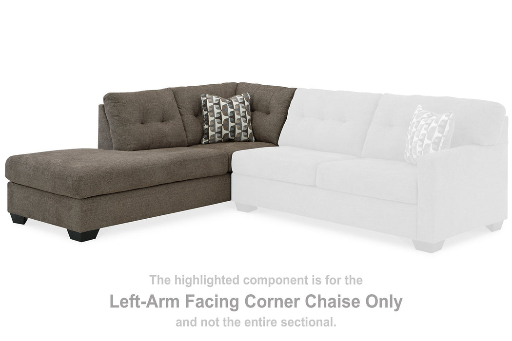 Mahoney 2-Piece Sleeper Sectional with Chaise Sectional Ashley Furniture