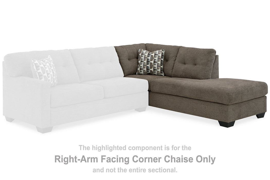 Mahoney 2-Piece Sleeper Sectional with Chaise Sectional Ashley Furniture