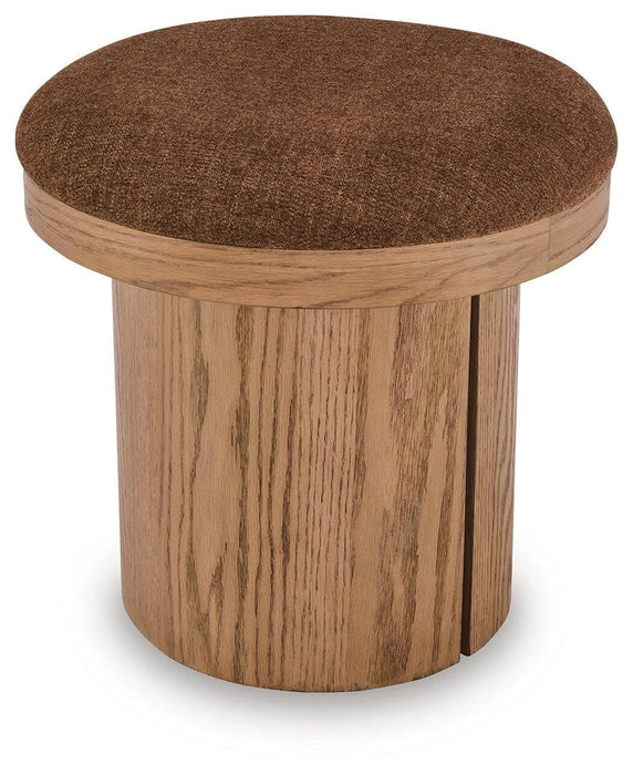 Lewisen Stool Ottoman Ashley Furniture