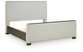 Radkin Upholstered Panel Bed Bed Ashley Furniture