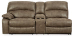 Segburg Power Reclining Sectional Sectional Ashley Furniture