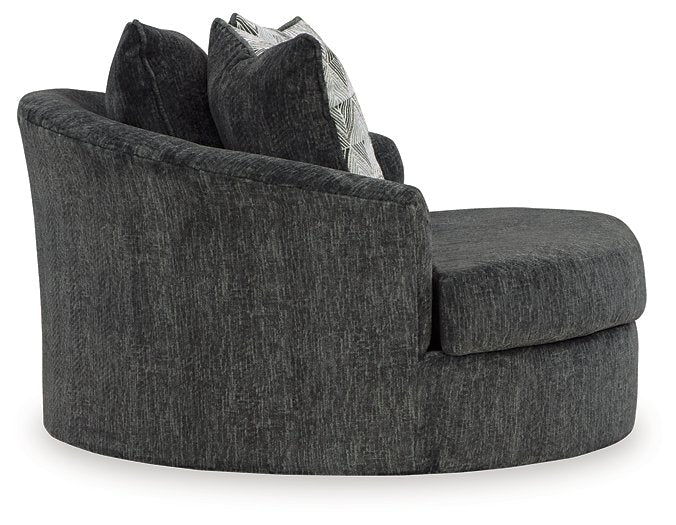 Biddeford Oversized Swivel Accent Chair Chair Ashley Furniture