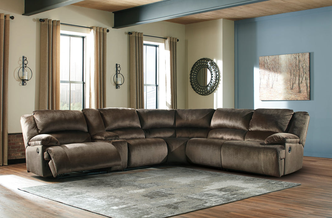 Clonmel Reclining Sectional Sectional Ashley Furniture