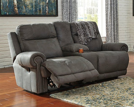 Austere Reclining Loveseat with Console Loveseat Ashley Furniture