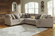 Pantomine Sectional with Cuddler Sectional Ashley Furniture