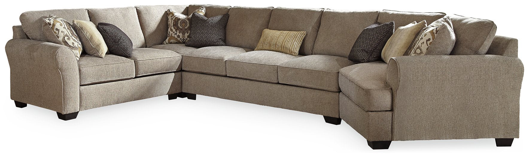 Pantomine Sectional with Cuddler Sectional Ashley Furniture