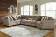 Pantomine Sectional with Cuddler Sectional Ashley Furniture