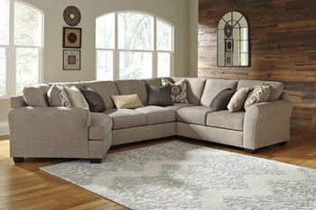 Pantomine Sectional with Cuddler Sectional Ashley Furniture