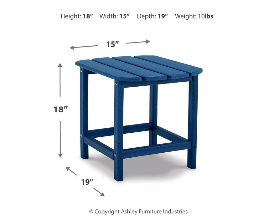 Sundown Treasure End Table Outdoor End Table Ashley Furniture