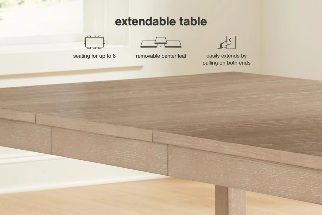 Calmoro Dining Extension Table Dining Table Ashley Furniture