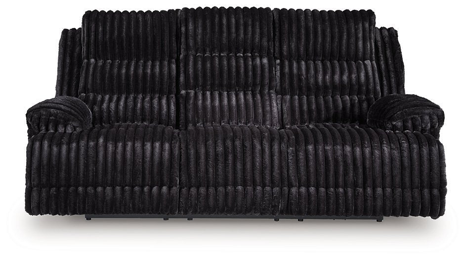 Rhine Falls Power Reclining Sofa with Drop Down Table